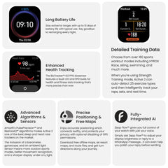 Amazfit Active 2 Square Fitness Smartwatch