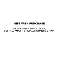 [NOT FOR SALE] [GWP] Amazfit Original Silicon Strap 22mm fits for Balance 2, Bip 6, Balance, Bip 5, Bip 5 Unity [1 PER ORDER ONLY]