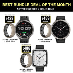 Amazfit Active 2 Series + Helio Ring