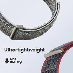 Amazfit Nylon Strap (20mm) - Striped Green