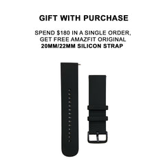 [NOT FOR SALE] [GWP] Amazfit Original Silicon Strap 20mm fits for Active 2 [1 PER ORDER ONLY]