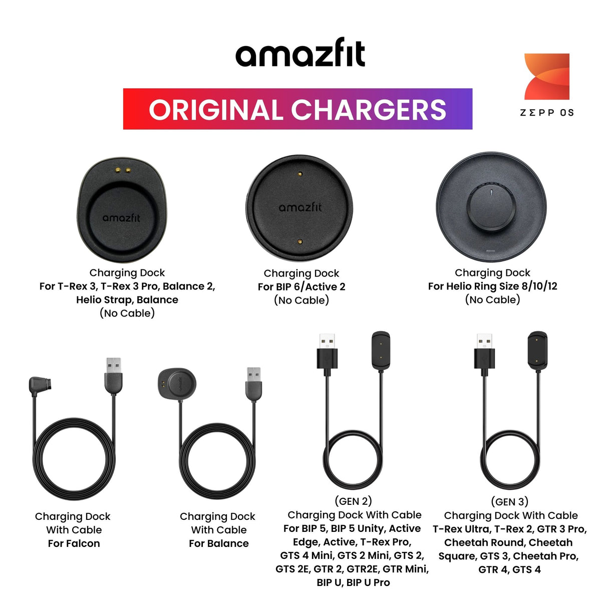 Amazfit Original Smartwatch Charger