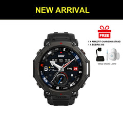 [PRE-ORDER: SHIPS IN 7 DAYS] Amazfit T-Rex 3 Pro [FREE GIFT: Charger Stand + BeBird 30s Personal Hygiene Cleaning Device]